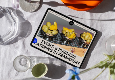  Darstellung der für mobile Darstellung optimierten Website von Goose Gourmet.